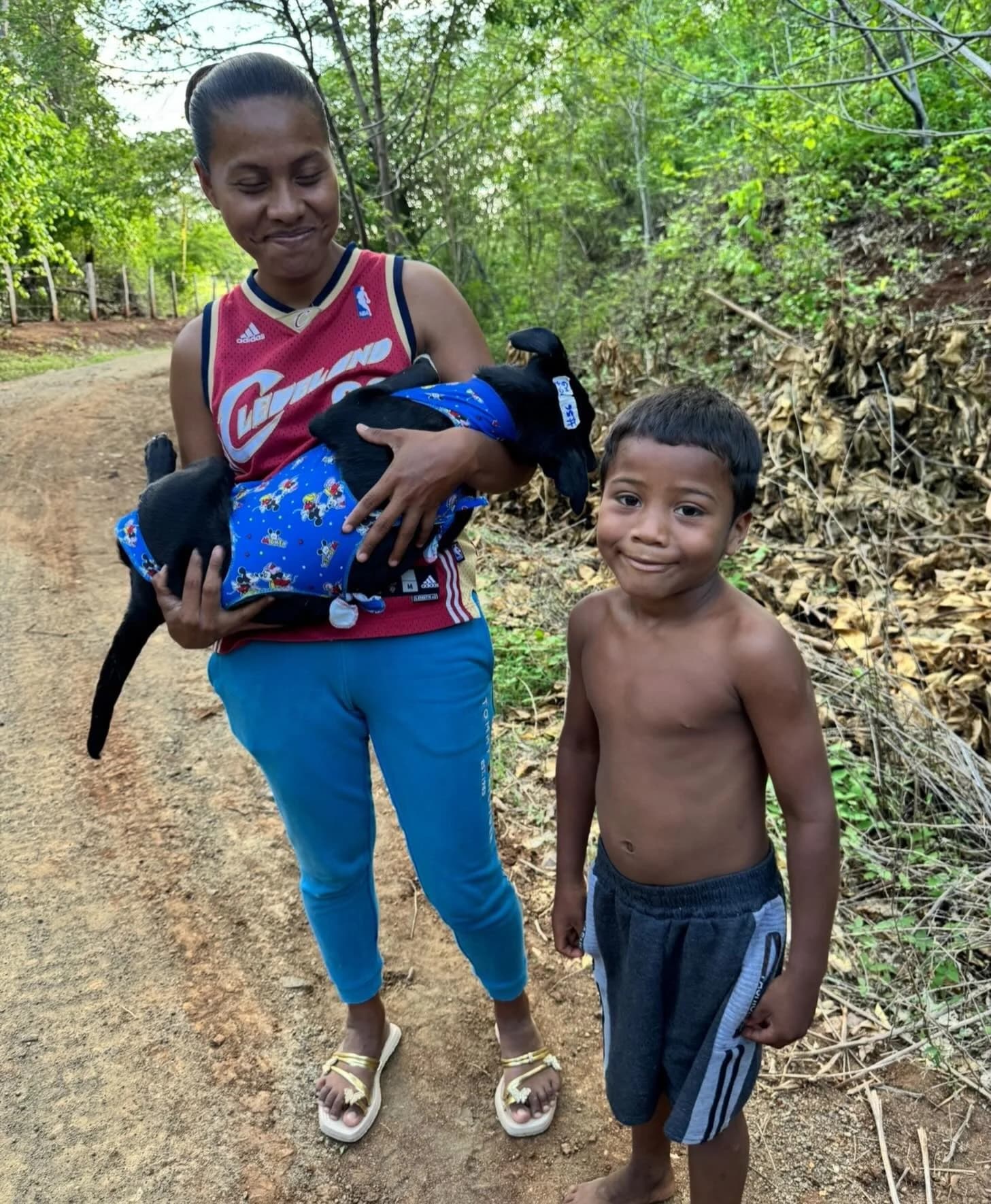 The Halfway Home rescue community helping an animal